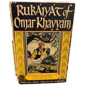 Rubáiyát Of Omar Khayyám Pocket Book Edition With 75 Illustrations By Gordon Ros